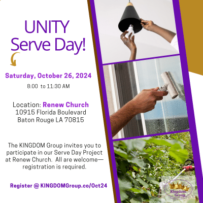 UNITY  Serve Day – Baton Rouge, LA