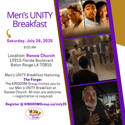 Men’s UNITY Breakfast, Baton Rouge, LA