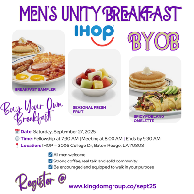 Men’s UNITY Breakfast – LA