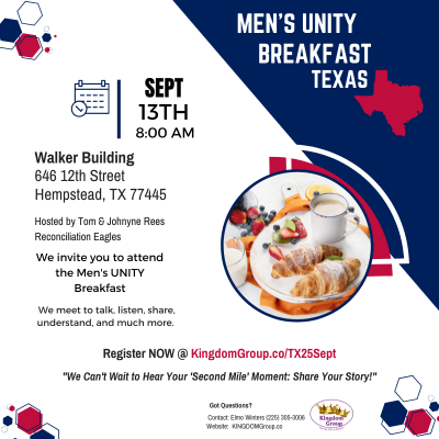 Men’s UNITY Breakfast – TX