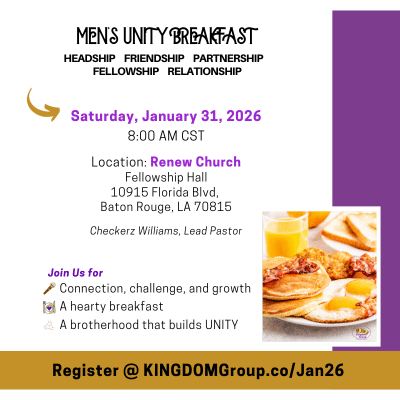Men’s UNITY Breakfast – Baton Rouge