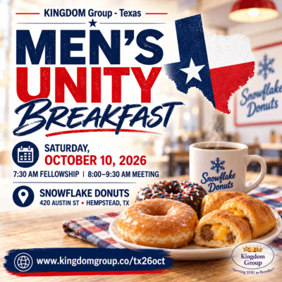 Men’s UNITY Breakfast – Texas – October 2026