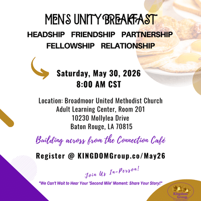 Men’s UNITY Breakfast Baton Rouge | May 30, 2026