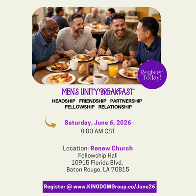 Men’s UNITY Breakfast – Baton Rouge