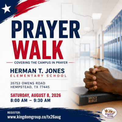 Prayer Walk | KINGDOM Group – Texas